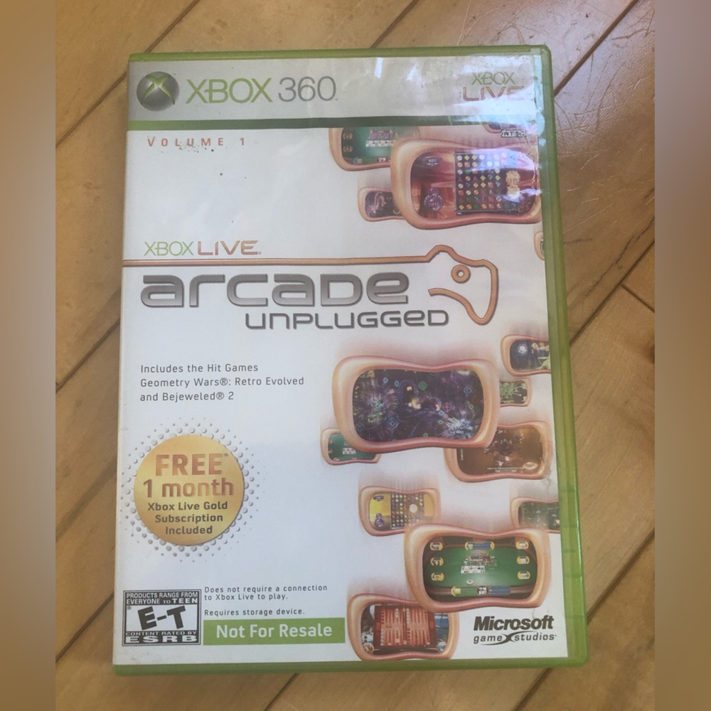 Xbox 360 - Arcade Unplugged